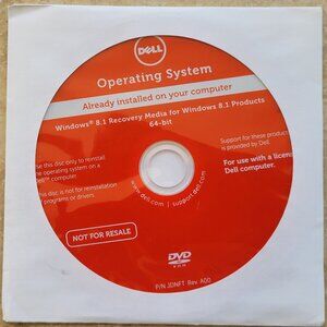 DVD - Microsoft Windows 8.1 Recovery Media, 64-bit